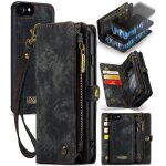 Etui pour iphone se3 / se2 portefeuille couverture trifold avec titulaire de la carte détachable forte ... Etui pour iphone se3 / se2 portefeuille couverture trifold avec titulaire de la carte détachable forte ...