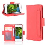 Etui pour ipod touch 7 / 6 / 5 titulaire de la carte rglable dtachable couverture portefeuille en cuir, ...