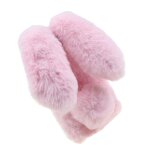 Etui pour lg stylo 7 5g plushcase rabbit furprotection belle plushrabbit automne et hiver - couleur rose ...