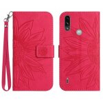 Etui pour motorola e7i puissance sangle courte cuir pu de luxe etui de t�l�phone portefeuille a rabat ...