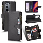 Etui pour motorola edge plus 2022 titulaire de la carte portefeuille a fermeture eclair couverture en ...