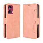 Etui pour motorola edge 50 fusion 5g fermeture magn�tique couverture portefeuille en cuir, titulaire ...