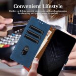 Etui pour motorola moto g30 / g20 / g10 / moto g10 power, housse en cuir pu avec [protection antichoc ...