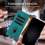 Etui pour motorola moto g71 5g, housse en cuir pu avec [protection antichoc tpu] [fonction support] [porte ...