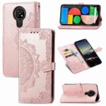 Etui pour nokia 3. 4 antichoc etui en cuir motif exquis simple entreprise couverture rabotant - dor