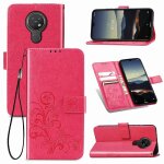 Etui pour nokia 3. 4 affaires exquises sangle courte couverture rabotant etui en cuir trfle a quatre ...