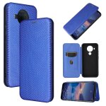 Etui pour nokia 5. 4 insertion de carte coque en cuir folio flip avec porte - cartes kickstand fibre ...