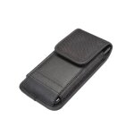 Etui pour nokia c21 plus (2022) housse ceinture avec porte - cartes cuir et nylon verticale - dfvmobile ...