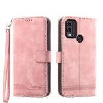 Etui pour nokia c22 6. 5, etui en cuir pu portefeuille, antichoc flip housse - rose deg2 Etui pour nokia c22 6. 5, etui en cuir pu portefeuille, antichoc flip housse - rose deg2