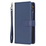 Etui pour nokia c22 portefeuille multi - couleur fente multi - carte epissage affaires - bleu