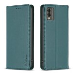 Etui pour nokia c32 4g 6. 5, �tui portefeuille magn�tique 2 en 1, cuir souple givr� + bo�tier inf�rieur ...