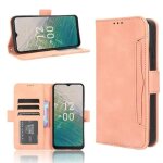 Etui pour nokia c32 6. 5, rose rtro portefeuille magntique cuir pu [5 fentes pour cartes] housse tlphone ...
