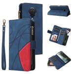 Etui pour nokia g10 / g20 bquille de protection style de portefeuille a glissire neuf fentes pour cartes ...