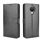 Etui pour nokia g20 / g10 magn�tique couverture rabattable titulaire de la carte portefeuille - noir