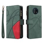 Etui pour nokia g50 5g avec le support de fente de carte neuf fentes pour cartes style de portefeuille ...