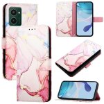 Etui pour nokia hmd pulse pro motif de marbre cuir pu bicelle portefeuille - couleur rose Etui pour nokia hmd pulse pro motif de marbre cuir pu bicelle portefeuille - couleur rose