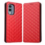 Etui pour nokia x30 5g fermeture magn�tique titulaire de fentes pour cartes portefeuille cuir pu motif ...