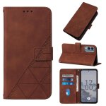 Etui pour nokia x30 5g portefeuille couverture titulaire de la carte de cr�dit cuir pu livre de protection ...