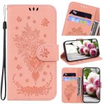 Etui pour nokia x30 etui portefeuille bicelle flip couverture en cuir pu fleurs roses emboss fentes pour ...
