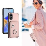 Etui pour oppo a58 4g supports de fente pour carte sangle a main cuir housse de protection - couleur ...