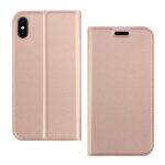 Etui pochette porte cartes pour iphone xs max rose or