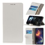 Etui type portefeuille blanc wiko y70 rabat lat�ral fonction stand
