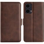 Etui portefeuille cuir pu pour motorola moto g35 5g ¿ housse antichoc avec 3 emplacements cartes, pochette ...
