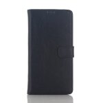 Etui de type portefeuille en cuir v�ritable pour sony xperia z5 coloris noir