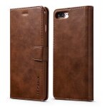 Etui type portefeuille pour iphone - 7 - plus coloris marron gamme lc. imeeke Etui type portefeuille pour iphone - 7 - plus coloris marron gamme lc. imeeke