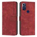 Etui de portefeuille compatible motorola moto g power 2022 boucle lat�rale insertion de carte protection ...