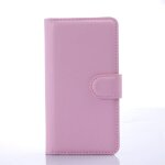 Etui type portefeuille rose pour lg leon rabat lat�ral articul� fonction stand