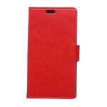 Etui portefeuille rouge pour lg magna avec rabat lat�ral articul� stand