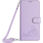 Etui portefeuille compatible avec samsung galaxy a6 2018 etui portefeuille magntique en similicuir pu ...
