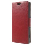 Etui portefeuille pour sony xperia z3 compact - rouge Etui portefeuille pour sony xperia z3 compact - rouge