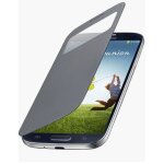 Etui preview a rabat avec découpe gris samsung galaxy s4 i9500 Etui preview a rabat avec découpe gris samsung galaxy s4 i9500