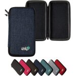 tui de protection bleu compatible avec casio fx - 87de plus / casio fx - 87de plus 2 calculatrice scientifiqu ...
