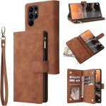 Etui de protection en cuir de qualite superieure pour samsung galaxy s23 ultra, grande capacite, 6 compartimen ... Etui de protection en cuir de qualite superieure pour samsung galaxy s23 ultra, grande capacite, 6 compartimen ...