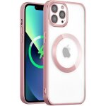 Etui de protection magnetique pour iphone 13 pro max - compatible avec magsafe - magnetique transparent ...