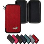 Etui de protection rouge compatible avec la calculatrice scientifique fx - 87de x classwiz[z1035]