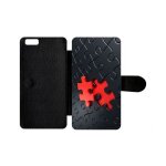 Etui � rabat apple iphone 6s plus puzzle one piece red