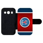 Etui a rabat - club psg paris saint germain bleu blanc rouge - compatible avec samsung galaxy ace style ...