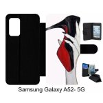 Etui a rabat pour galaxy a52 5g - escarpins rouge et noir - simili - cuir - noir Etui a rabat pour galaxy a52 5g - escarpins rouge et noir - simili - cuir - noir