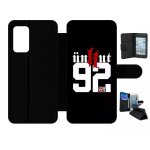 Etui a rabat pour galaxy a52 - unkut haut de seine 92 - simili - cuir - noir