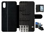 Etui a rabat - guitare 1 - compatible avec apple iphone xs max - simili - cuir - bord noir Etui a rabat - guitare 1 - compatible avec apple iphone xs max - simili - cuir - bord noir