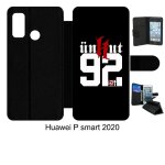 Etui a rabat huawei p smart 2020 - unkut haut de seine 92 - simili - cuir - noir