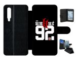 Etui a rabat huawei p30 - unkut haut de seine 92 - simili - cuir - noir