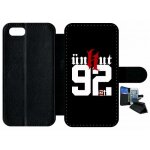 Etui a rabat iphone se 2022 - unkut haut de seine 92 - simili - cuir - noir