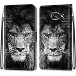 Etui �� rabat en pu cuir pour samsung a5 2017 flip coque de protection avec motif charmant pochette en ...