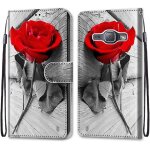 Etui �� rabat en pu cuir pour samsung galaxy j1 2016 flip portefeuille coque de protection avec motif ...