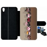 Etui a rabat xperia xa - kirby h�ros - simili - cuir - noir